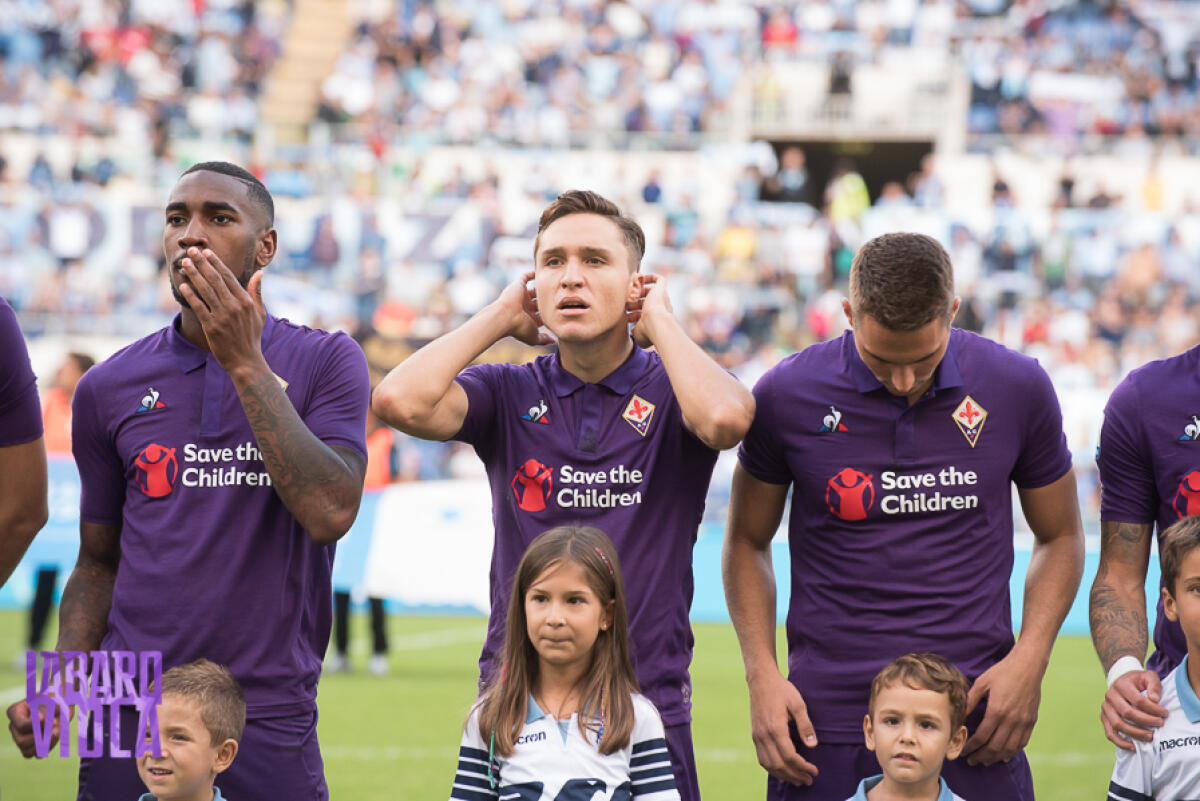 FORM. UFFICIALE VIOLA: FUORI BENASSI, DAVANTI MURIEL-SIMEONE, IN REGIA... - Roma, Stadio Olimpico, 07.10.2018, Lazio-Fiorentina, foto Fiorenzo Sernacchioli. Copyright Labaroviola.com, Chiesa