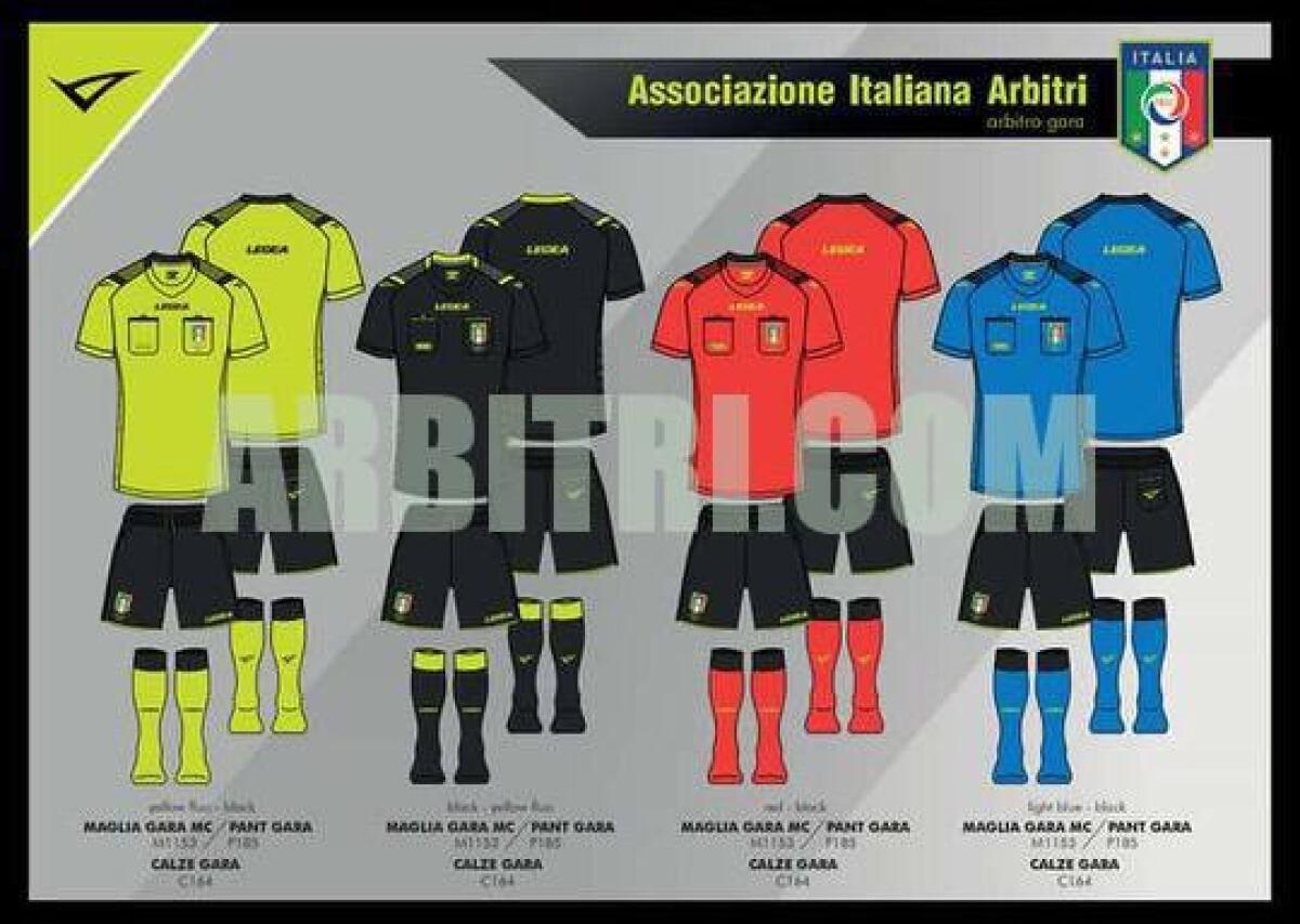 (FOTO): gli arbitri cambiano sponsor tecnico. Ecco le nuove divise firmate Legea - 