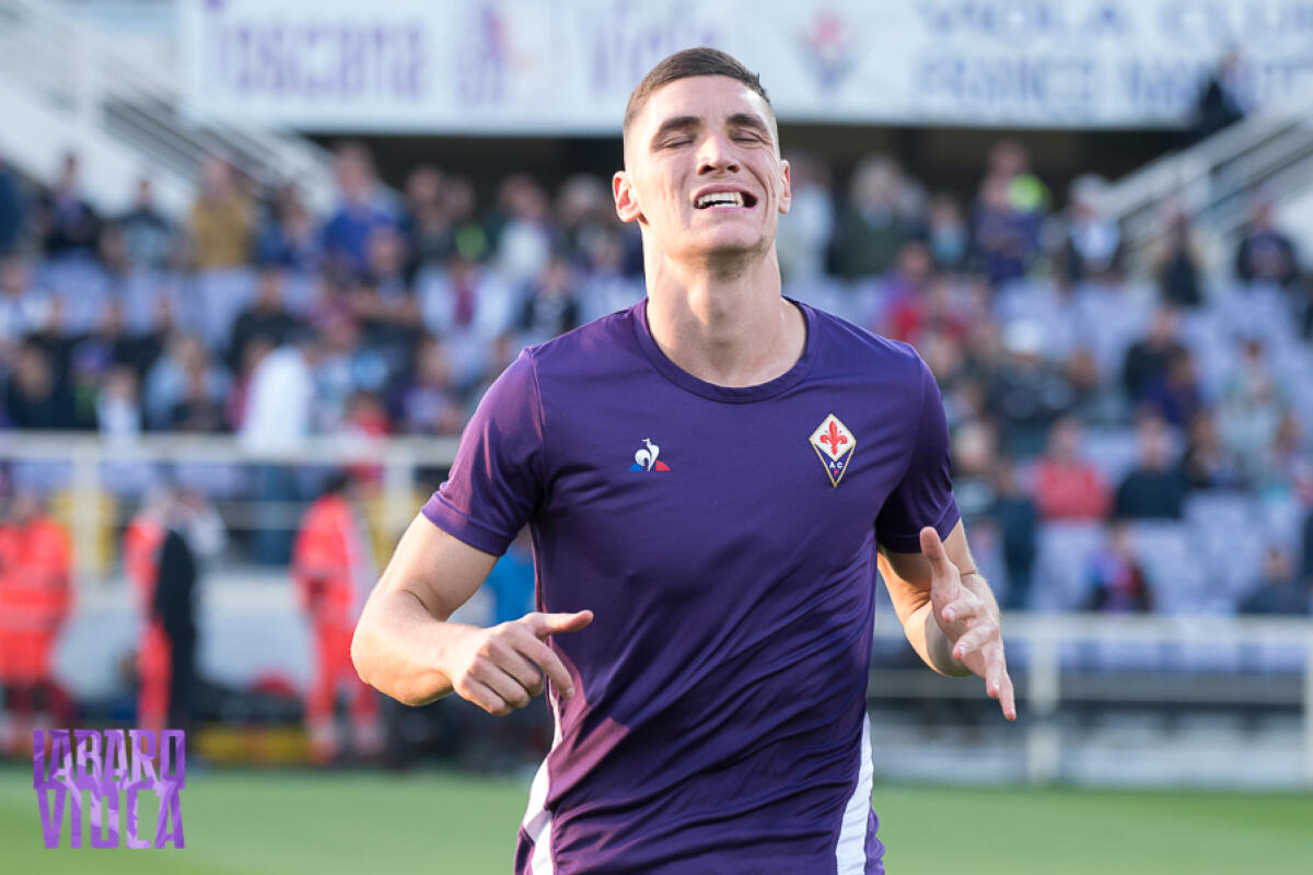 FORM.UFFICIALI, HANCKO TITOLARE, MURIEL ANCORA DAL 1'. MILENKOVIC.. - Firenze, stadio Artemio Franchi, 21.10.2018, Fiorentina-Cagliari, Foto Fiorenzo Sernacchioli. Copyright Labaroviola.com
