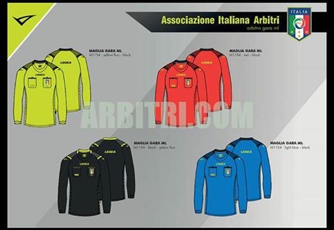 (FOTO): gli arbitri cambiano sponsor tecnico. Ecco le nuove divise firmate Legea