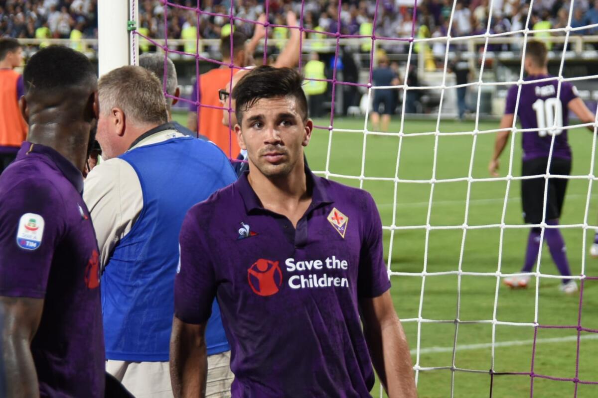 Gol Simeone o autogol? La Lega Calcio ha deciso, decisivo il tocco di De Vrij, è autogol - Firenze, stadio Artemio Franchi, 22.09.2018, Fiorentina-Spal, Foto Fiorenzo Sernacchioli. Copyright Labaroviola.com, Simeone