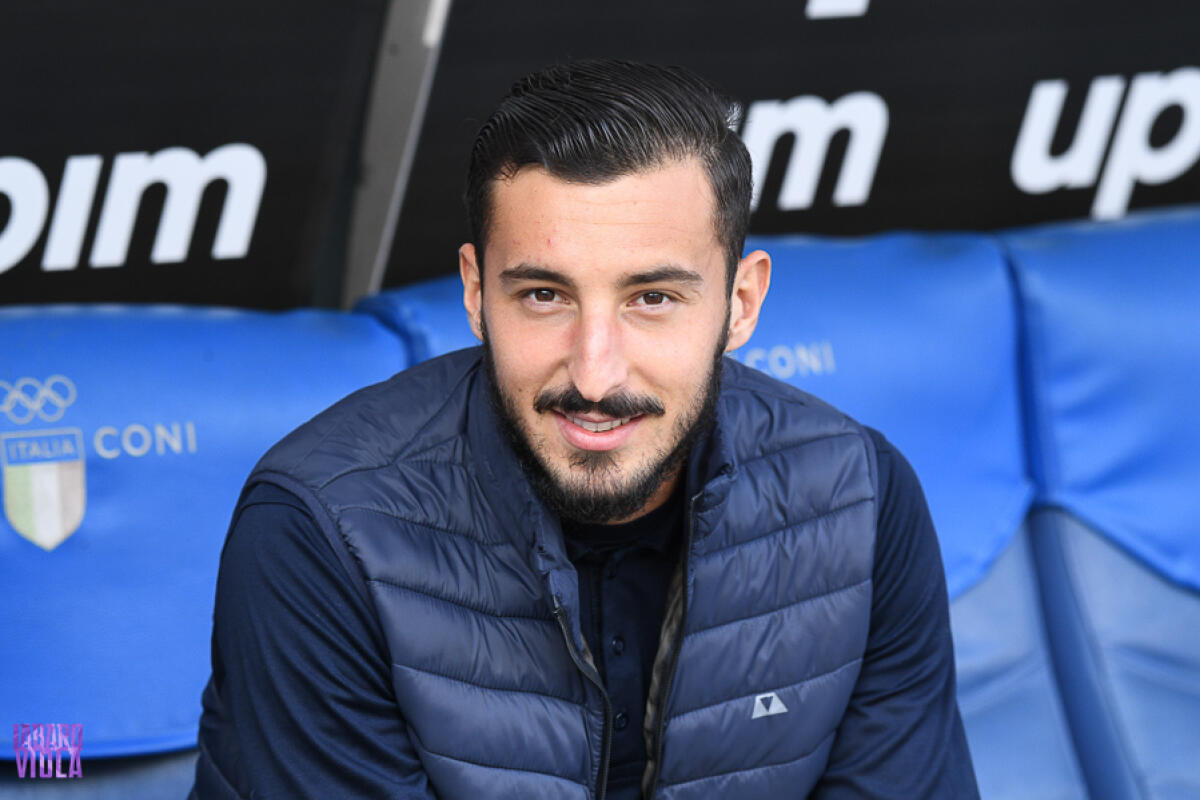Ceccherini chiede la mano alla fidanzata a cena a Firenze. Sarà matrimonio, l'annuncio del viola... - Roma, Stadio Olimpico, 07.10.2018, Lazio-Fiorentina, foto Fiorenzo Sernacchioli. Copyright Labaroviola.com, Ceccherini