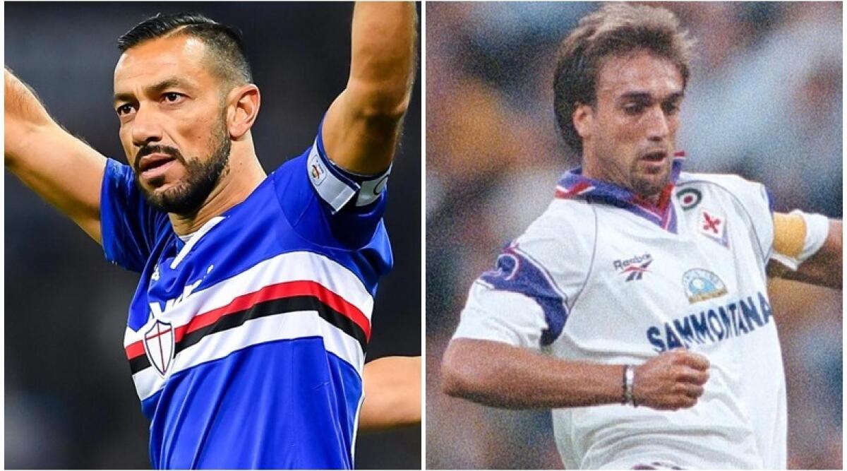 Finisce la favola di Quagliarella, non supera il record di Batistuta, il primato del Re Leone rimane - 