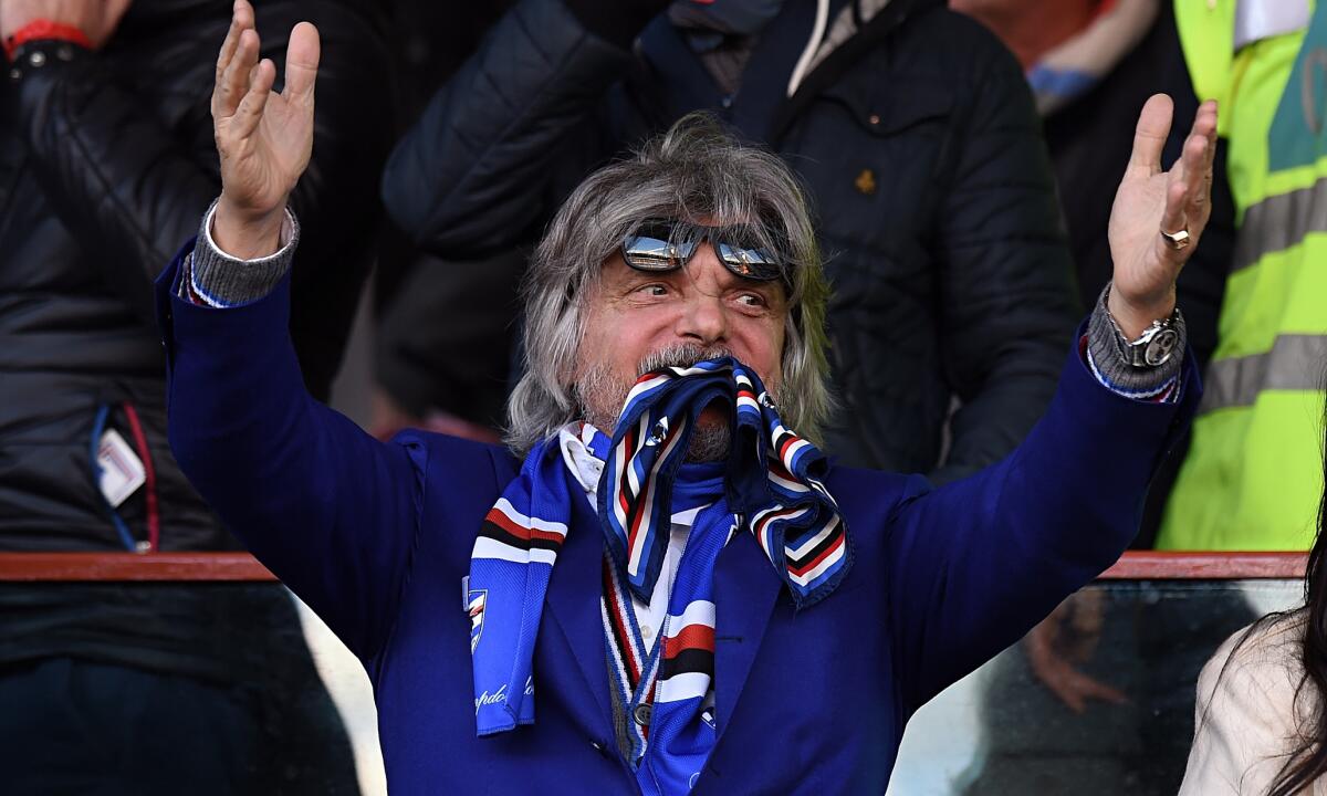 Massimo Ferrero: "La Sampdoria non è in vendita, non a quelle cifre. E' solo gente che vuole farsi pubblicità..." - 