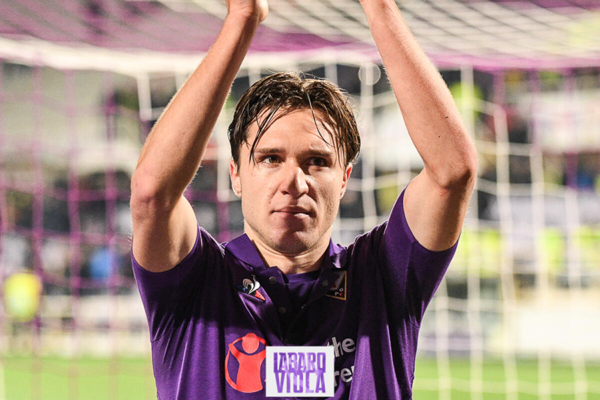 Corsport: Chiesa si prende la Fiorentina sulle spalle. Anima della squadra e leader, vuole la finale di Coppa - Firenze, stadio Franchi, 27.02.2019, Fiorentina-Atalanta, foto Fiorenzo Sernacchioli. Copyright Labaroviola.com,