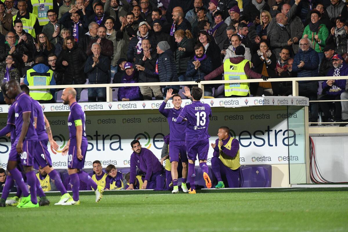 (VIDEO): dal super gol di Berti a i compianti Borgonovo ed Astori. La scheda di Fiorentina-Inter - Firenze, stadio Artemio Franchi, 22.04.2017, Fiorentina-Inter, Foto Fiorenzo Sernacchioli. Copyright Labaroviola.com