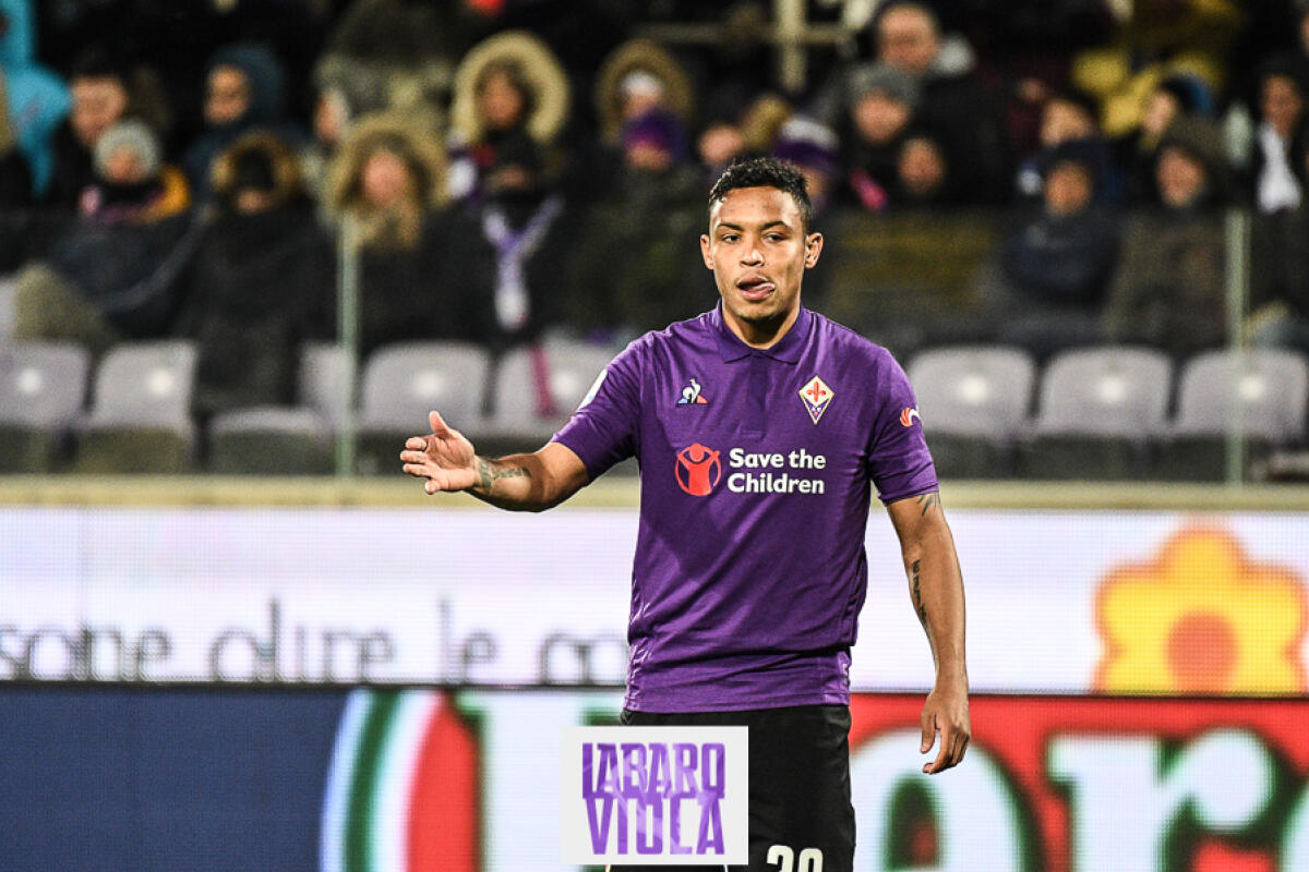 Goooool della Fiorentina! Assist al bacio di Chiesa e gol di Muriel! - Firenze, stadio Franchi, 24.02.2019, Fiorentina-Inter, foto Fiorenzo Sernacchioli. Copyright Labaroviola.com