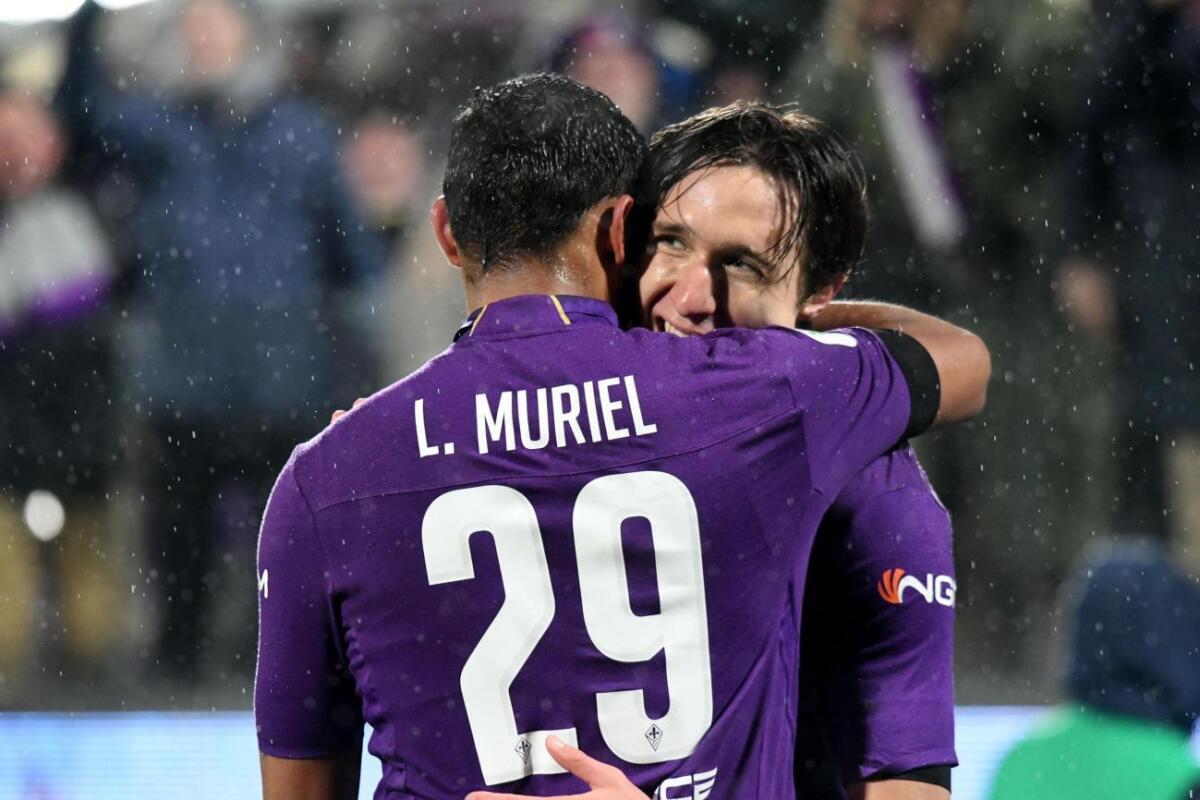 Muriel & Chiesa, coppia viola da favola. Bravo Luis che è arrivato a Firenze in forma, e Pioli... - 