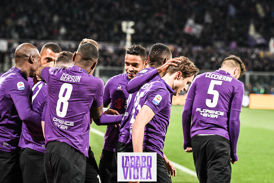 Le migliori foto dell'esultanza e della gioia della Fiorentina sotto la Fiesole a fine gara
