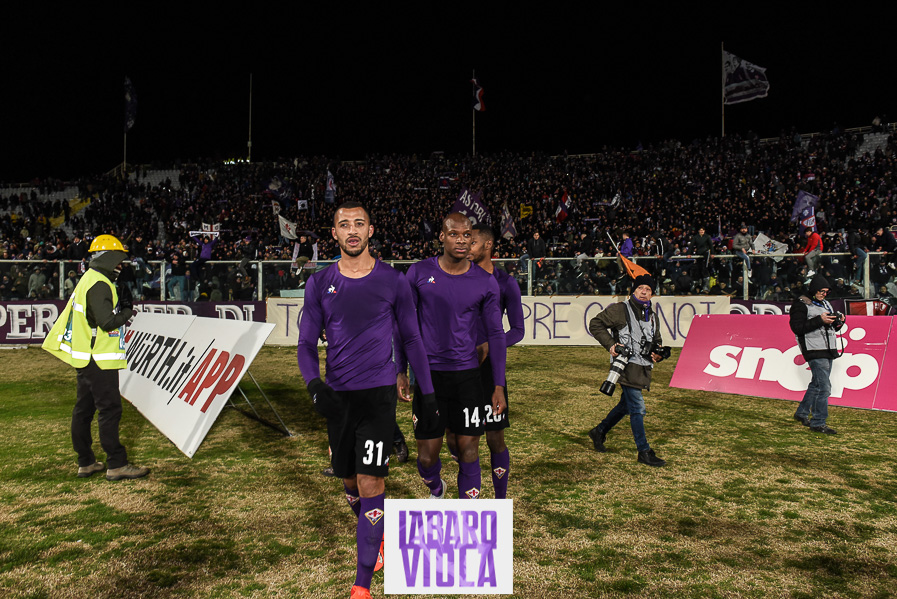 Le migliori foto dell'esultanza e della gioia della Fiorentina sotto la Fiesole a fine gara