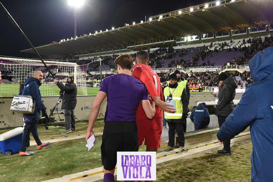 Le migliori foto dell'esultanza e della gioia della Fiorentina sotto la Fiesole a fine gara