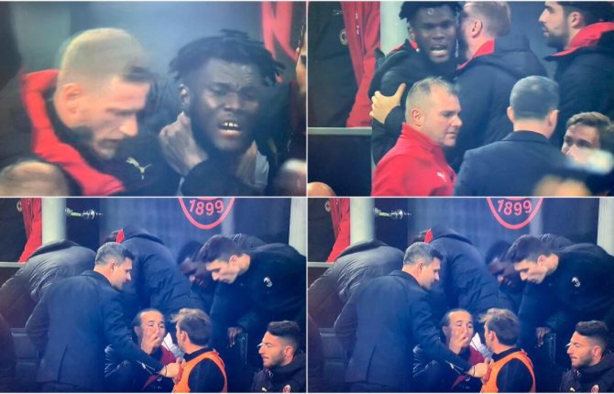 Rissa sfiorata in panchina del Milan durante il derby. Kessiè vuole picchiare Biglia, lo fermano i compagni - 