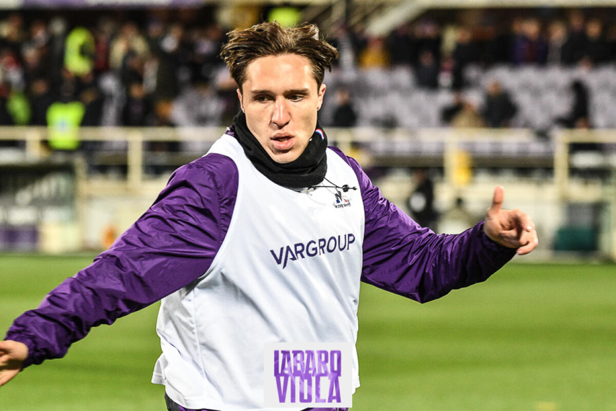 Veretuout ammonito salta il Cagliari. Chiesa si fa male ed esce, problema muscolare? - Firenze, stadio Franchi, 24.02.2019, Fiorentina-Inter, foto Fiorenzo Sernacchioli. Copyright Labaroviola.com