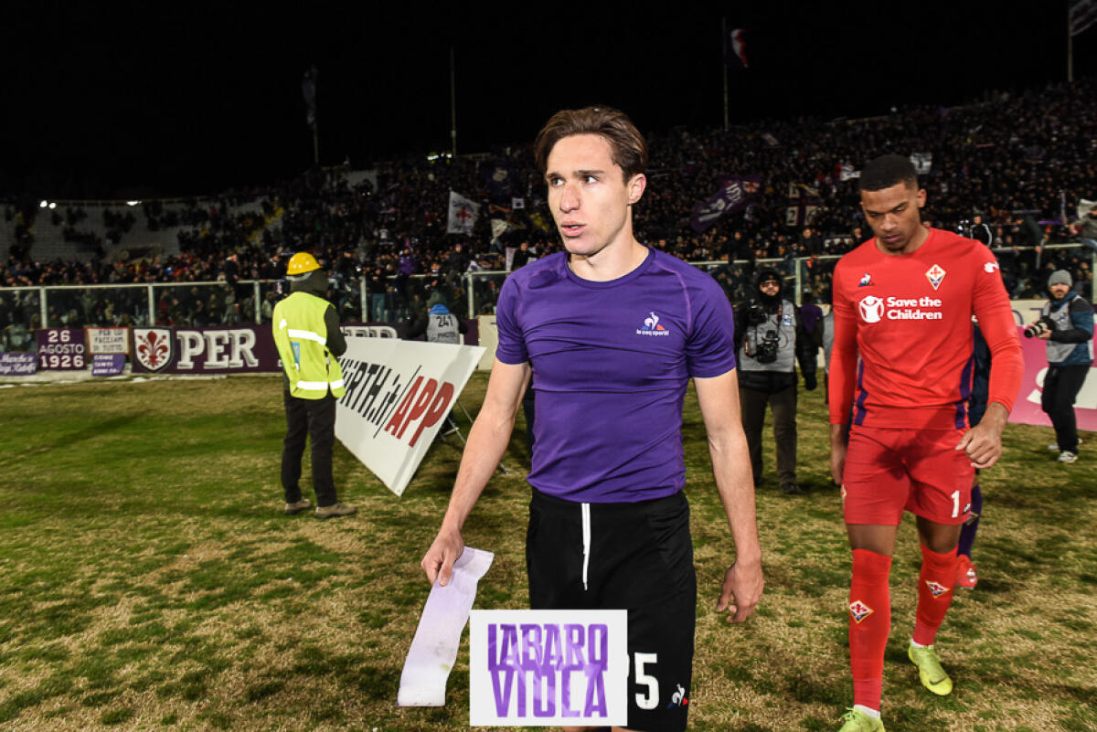 Corriere dello Sport, Chiesa costa tra i 70 e i 100 milioni. Il suo ingaggio sarà da Top Player - Firenze, stadio Franchi, 24.02.2019, Fiorentina-Inter, foto Fiorenzo Sernacchioli. Copyright Labaroviola.com,
