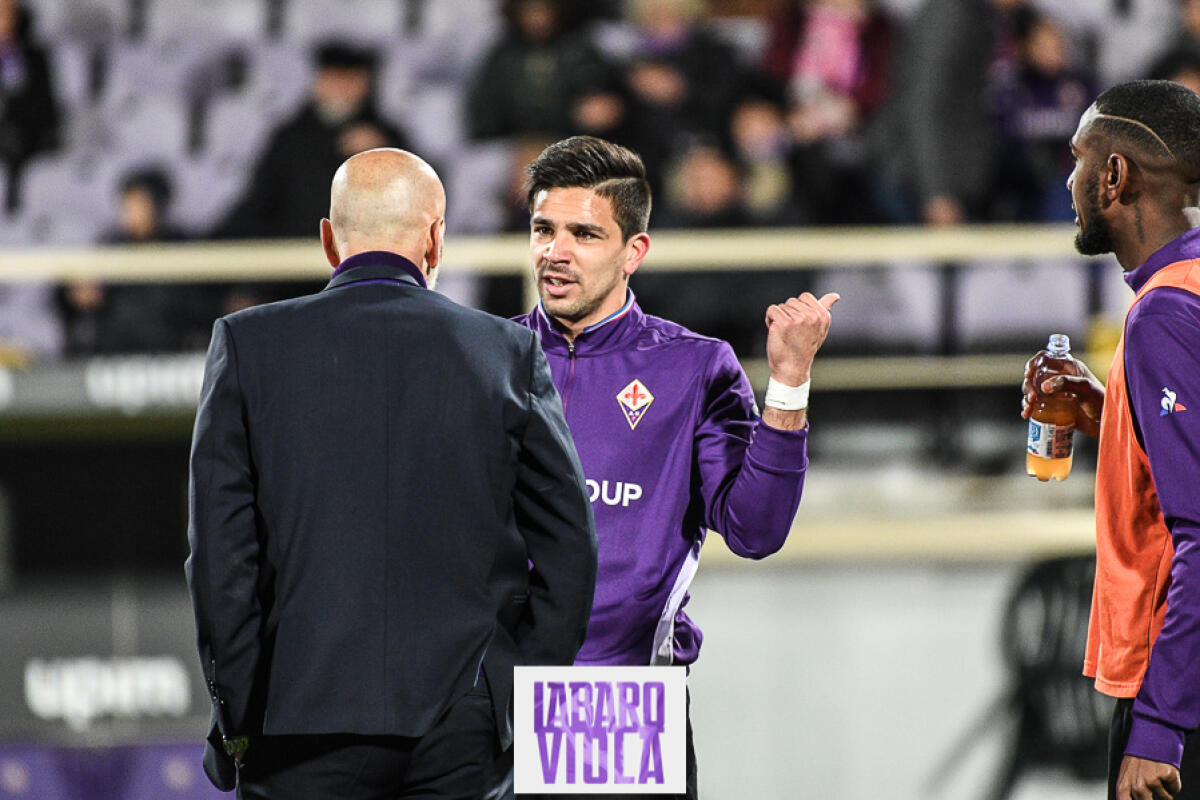 Simeone: "Pioli non si discute, lui sa il rapporto che ci lega. E sull'Atletico eliminato.." - Firenze, stadio Franchi, 24.02.2019, Fiorentina-Inter, foto Fiorenzo Sernacchioli. Copyright Labaroviola.com
