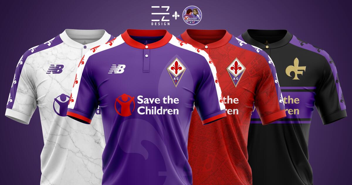 Se la nuova maglia della Fiorentina fosse cosi? Via Le Coq Sportif. Ecco quattro proposte - 