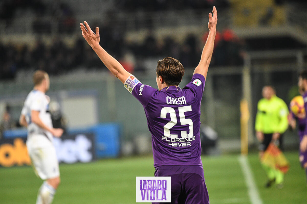 "Tutti vogliono Chiesa, ma ci sono molte possibilità che resti. Ecco perchè" - Firenze, stadio Franchi, 27.02.2019, Fiorentina-Atalanta, foto Fiorenzo Sernacchioli. Copyright Labaroviola.com,