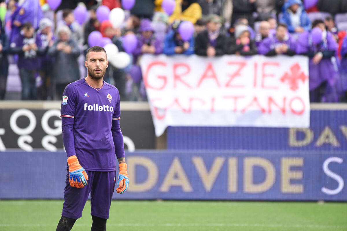 Sportiello torna a Firenze ed ancora attende Astori che riprenda le sue scarpe dimenticate in stanza ad Udine. Storia di quella tragica serata... - Firenze, stadio Artemio Franchi, 11.03.2018 Fiorentina-Benevento, Foto Fiorenzo Sernacchioli. Copyright Labaroviola.com Sernacchioli. Copyright Labaroviola.com Sportiello