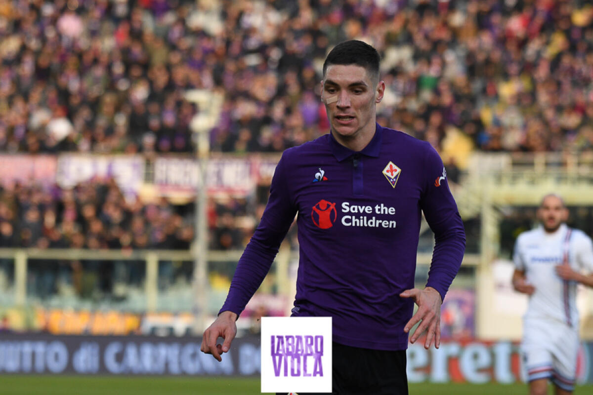 Milenkovic: "Ora ciò che conta è preparare la partita di giovedì noi in campo e voi gli spalti…" - Firenze, stadio Franchi, 20.01.2019, Fiorentina-Sampdoria, foto Fiorenzo Sernacchioli. Copyright Labaroviola.com,