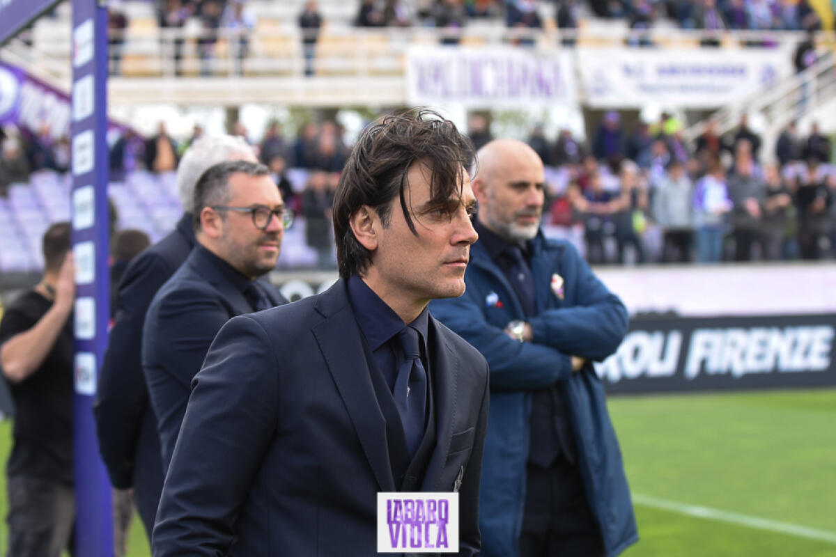 Montella: "Oggi la squadra è stata disunita in campo, la prestazione non è stata all'altezza della Fiorentina..." - Firenze, stadio Franchi, 14.04.2019, Fiorentina-Bologna, foto Fiorenzo Sernacchioli. Copyright Labaroviola.com Montella