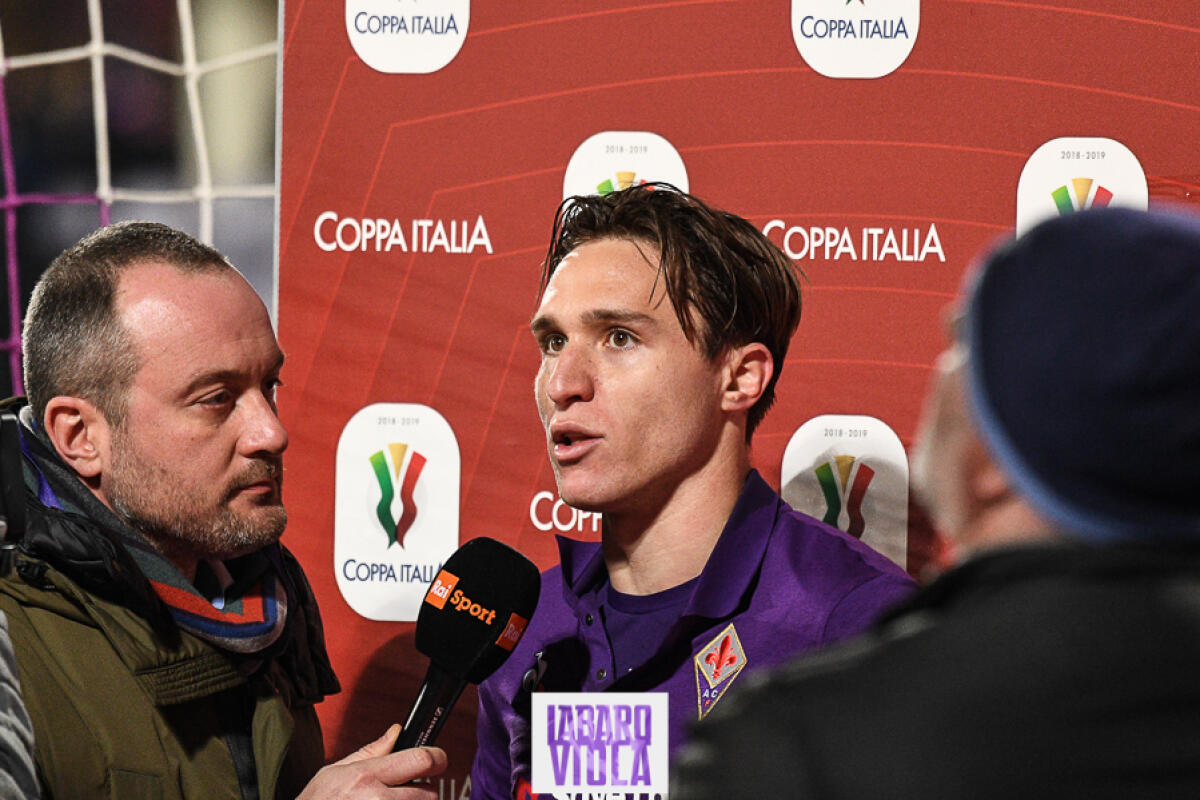 Per Chiesa è asta tra Inter, Juventus e Bayern. I nerazzurri offrono Politano ma la Juventus... - Firenze, stadio Franchi, 27.02.2019, Fiorentina-Atalanta, foto Fiorenzo Sernacchioli. Copyright Labaroviola.com,
