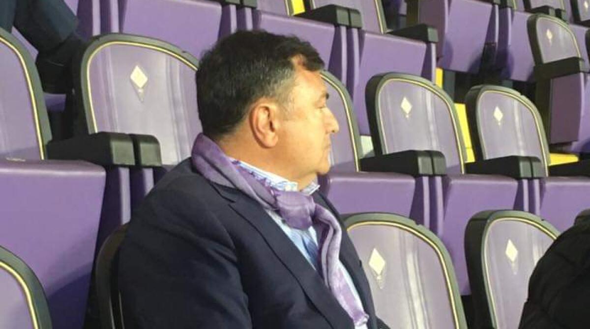 FOTO, al Franchi presente il braccio destro di Commisso, Joe Barone. Assenti i Della Valle - 
