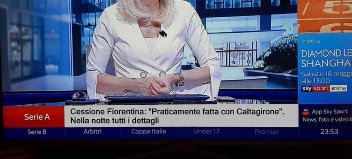 Hackerato Sky Sport 24 dai tifosi viola. E la Fiorentina viene venduta a Mark Caltagirone FOTO - 