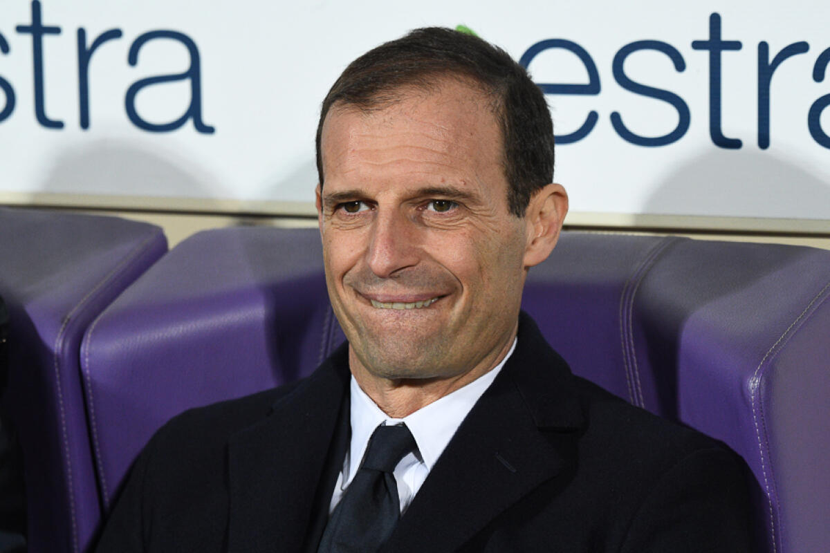 Allegri: "Il momento più bello? Quando in casa con la Fiorentina abbiamo festeggiato lo scudetto" - Firenze, stadio Artemio Franchi, 9.02.2018, Fiorentina-Juventus, Foto Fiorenzo Sernacchioli. Copyright Labaroviola.com