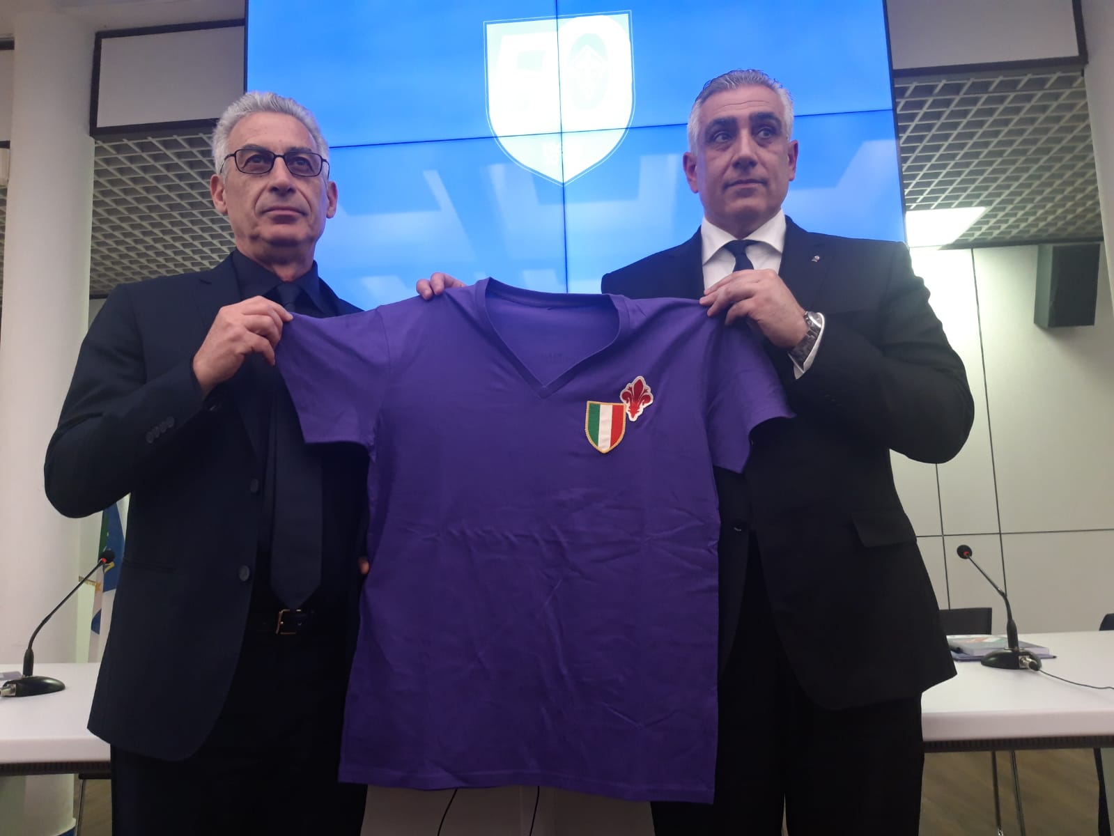 (FOTO): 50 anni dal secondo Scudetto Viola. La presentazione del libro celebrativo