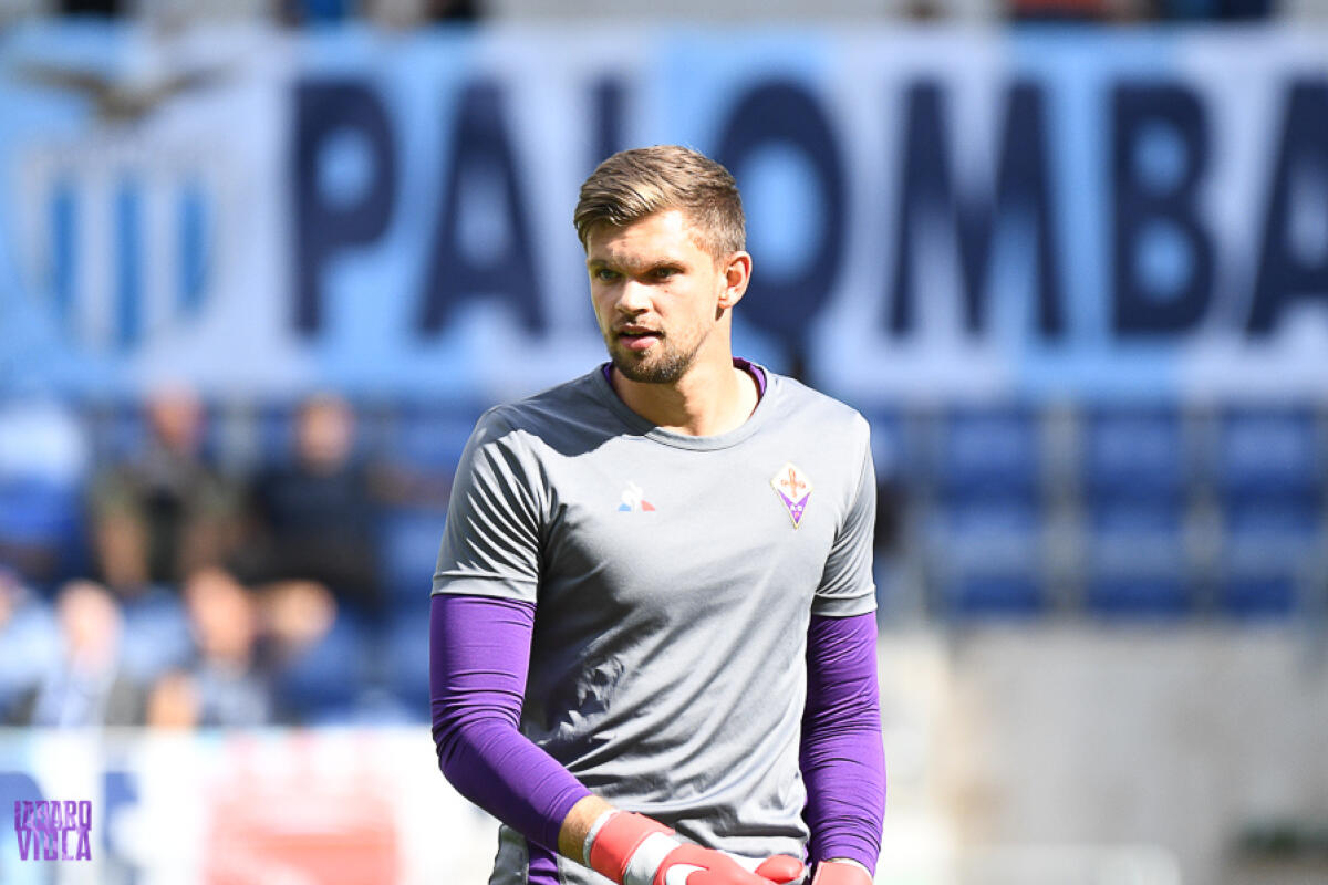 Pres. Lecce: "Vedremo se prendere Dragowski ma in porta abbiamo Vigorito" - Roma, Stadio Olimpico, 07.10.2018, Lazio-Fiorentina, foto Fiorenzo Sernacchioli. Copyright Labaroviola.com, Dragowski