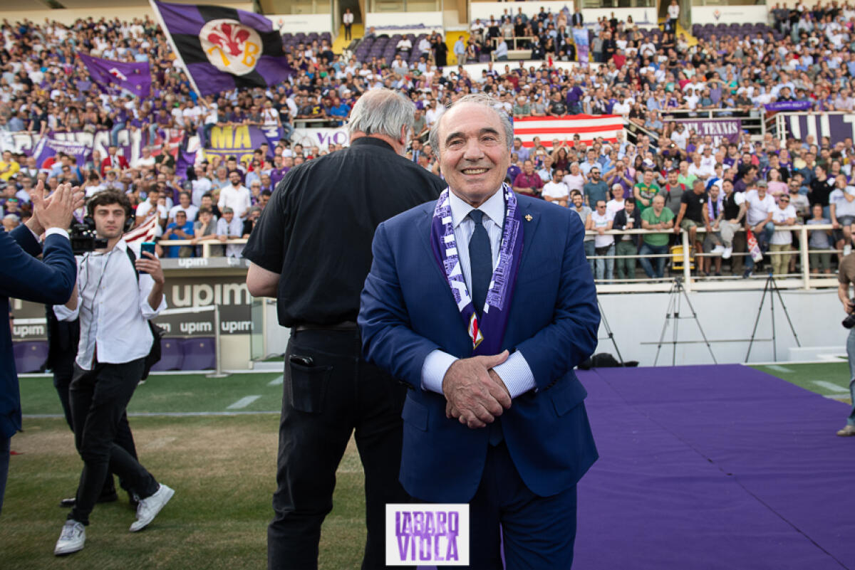 Commisso: “Investiremo sul Franchi, dobbiamo ristrutturarlo. Ho l'obiettivo di..." - Firenze, stadio Franchi, 06/06/2019, presentazione Rocco B. Commisso, foto Fiorenzo Sernacchioli. Copyright Labaroviola.com