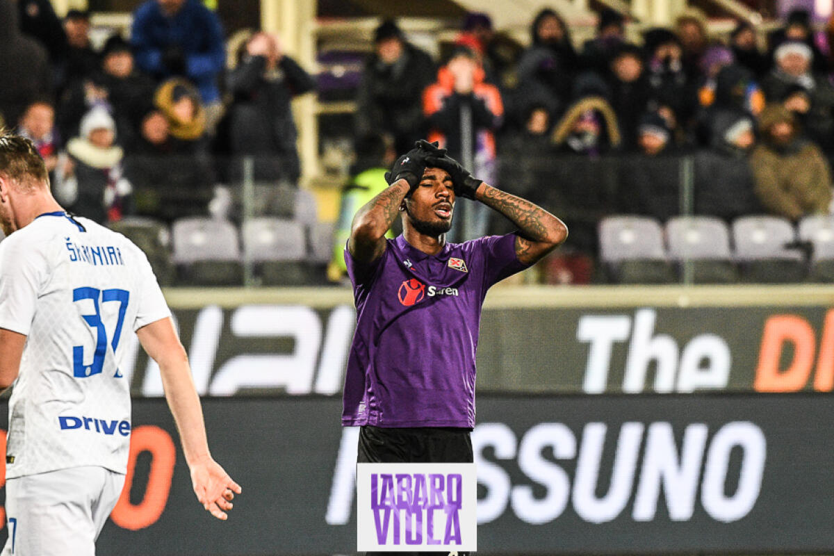 Il centrocampista Gerson vuole restare a Roma per giocare l'Europa League - Firenze, stadio Franchi, 24.02.2019, Fiorentina-Inter, foto Fiorenzo Sernacchioli. Copyright Labaroviola.com,