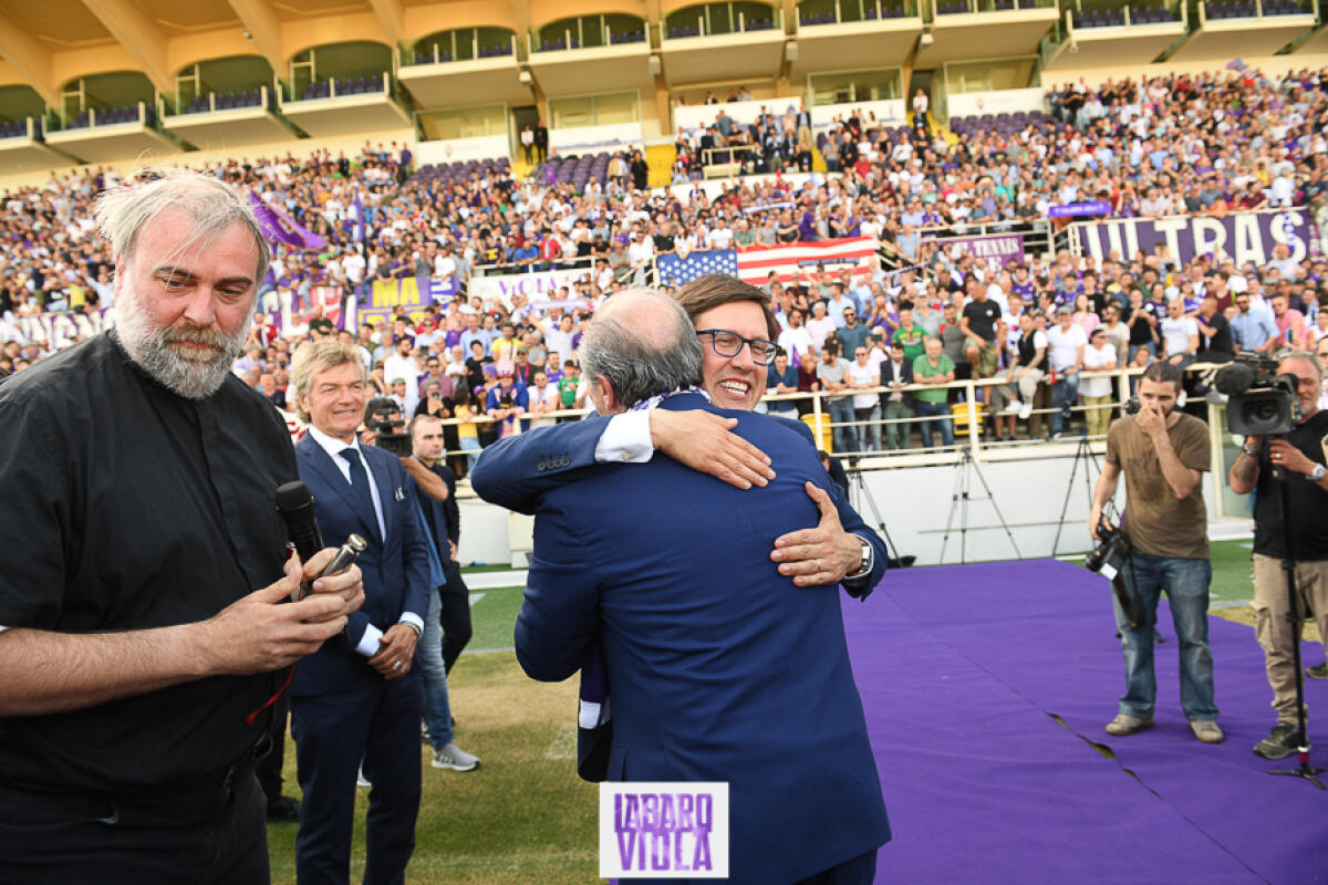 Ieri incontro Commisso-Nardella, stadio nuovo alla Mercafir o restyling del Franchi? I dettagli... - Firenze, stadio Franchi, 06/06/2019, presentazione Rocco B. Commisso, foto Fiorenzo Sernacchioli. Copyright Labaroviola.com