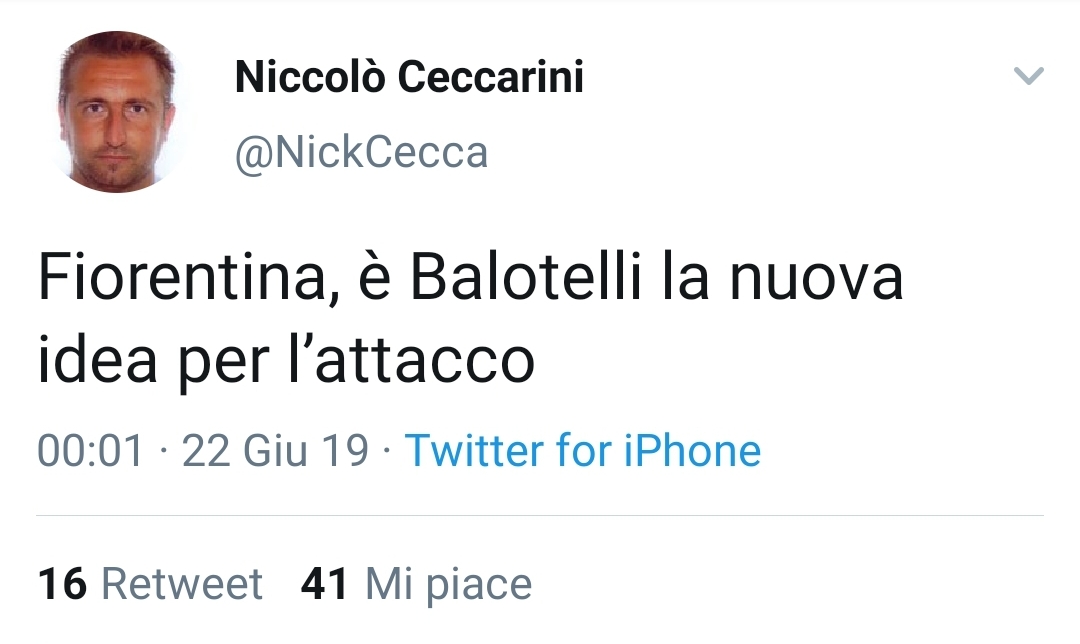 Clamoroso, Pradè sta cercando di portare Balotelli alla Fiorentina. Il centravanti è svincolato, ultima idea viola
