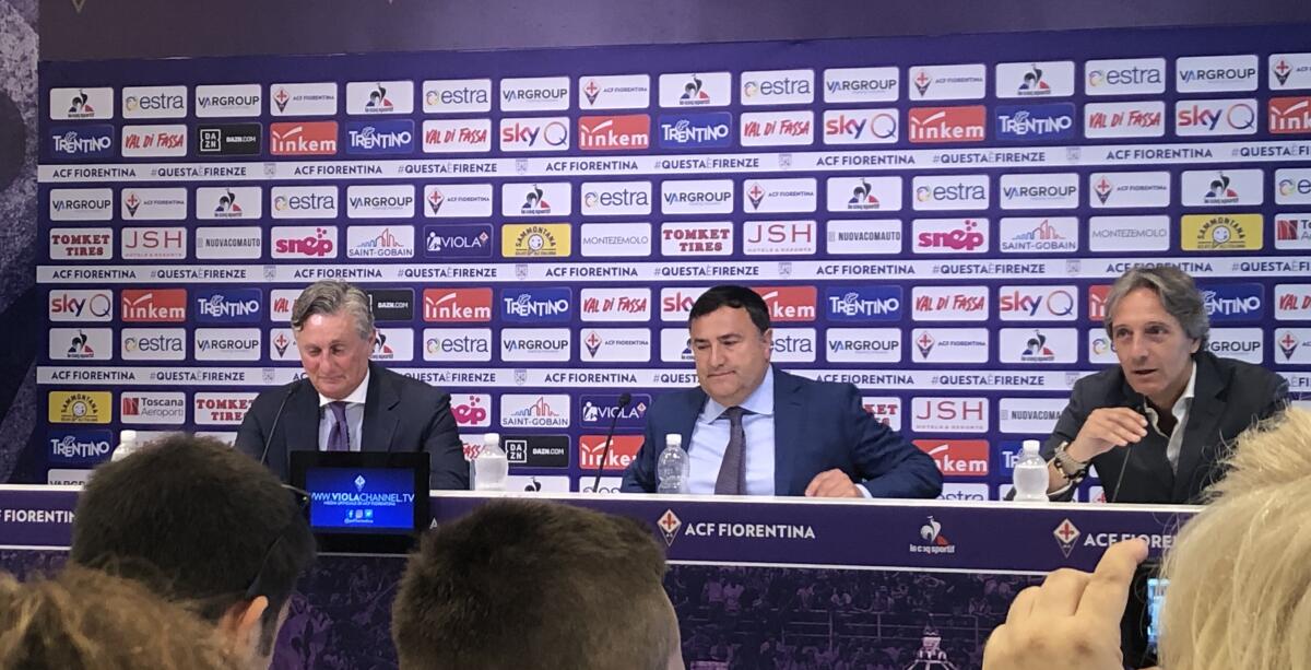 Pradè: “Faremo il 4-3-3 con regista. Veretout ha chiesto la cessione. Con Chiesa parlerò al rientro. Acquisti dal 10 Agosto. Non mi hanno chiesto plusvalenze” - 
