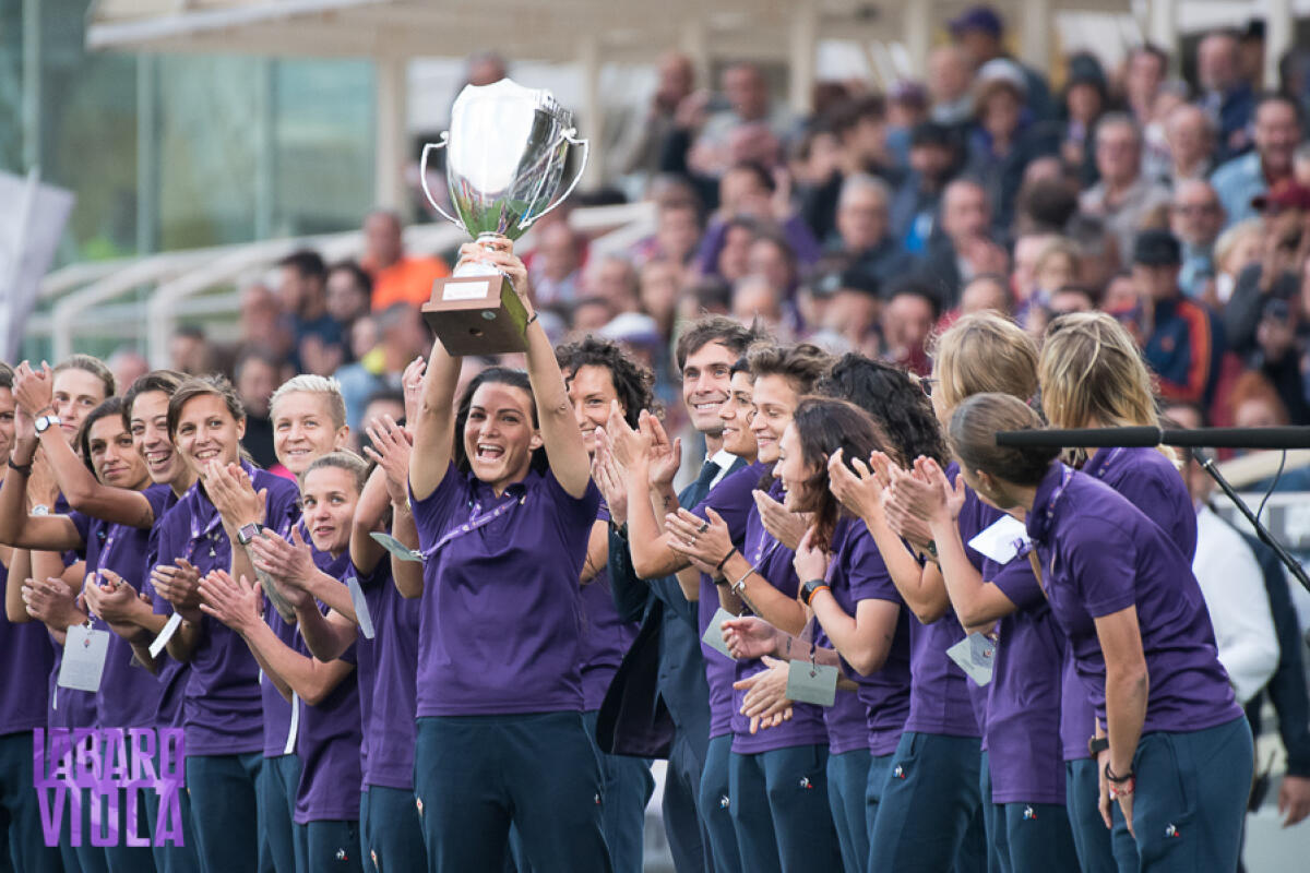 La Fiorentina Women è pronta a iniziare la nuova stagione. Le attività ricominceranno il 3 agosto 2019 - Firenze, stadio Artemio Franchi, 21.10.2018, Fiorentina-Cagliari, Foto Fiorenzo Sernacchioli. Copyright Labaroviola.com