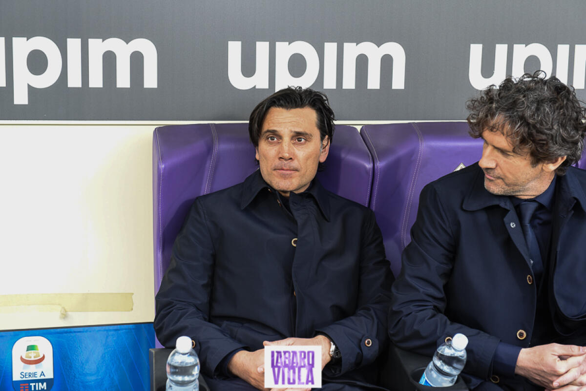 Gazzetta, Montella riparte con un 4-3-3. Molti giovani sotto esame a Moena. I colpi ad effetto arriveranno da metà luglio - Firenze, stadio Franchi, 14.04.2019, Fiorentina-Bologna, foto Fiorenzo Sernacchioli. Copyright Labaroviola.com Montella