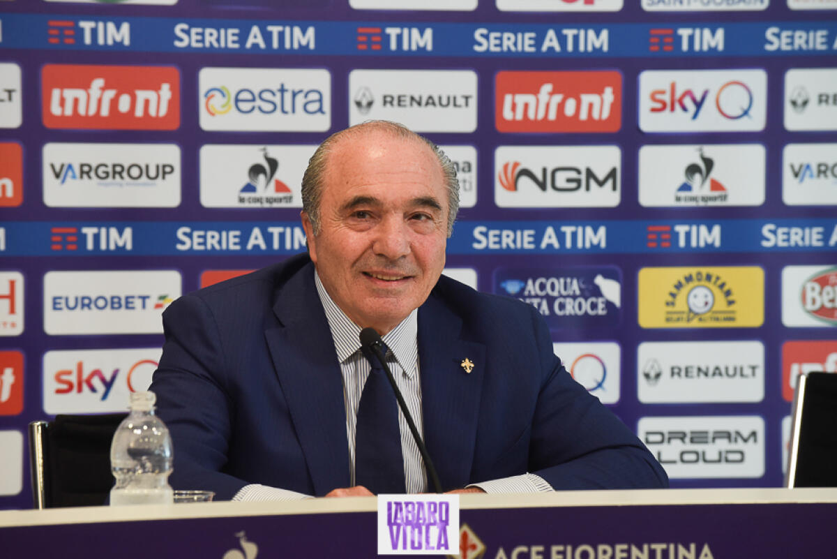 Rocco Commisso sulla Gazzetta: "Vogliamo tornare ad esssere una delle sette sorelle" - Firenze, stadio Franchi, 06/06/2019, presentazione Rocco B. Commisso, foto Fiorenzo Sernacchioli. Copyright Labaroviola.com