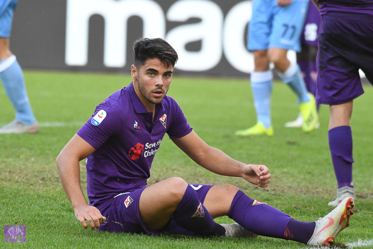 Gazzetta, l'attaccante della Fiorentina Sottil ritornerà a giocare nel Pescara in Serie B - Roma, Stadio Olimpico, 07.10.2018, Lazio-Fiorentina, foto Fiorenzo Sernacchioli. Copyright Labaroviola.com, Sottil