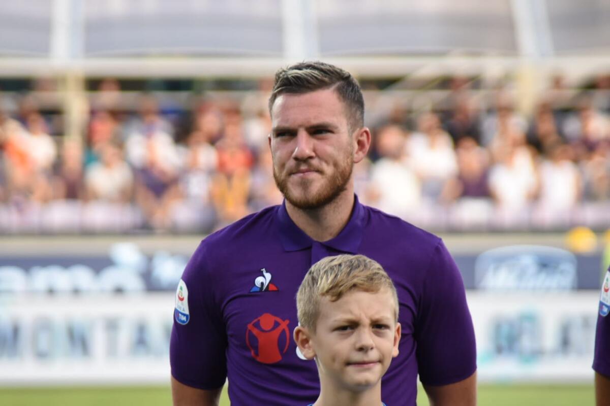 Veretout ha subito un brutto fallo alla caviglia nell'allenamento. Domani si saprà l'entità del colpo subito - Firenze, stadio Artemio Franchi, 22.09.2018, Fiorentina-Spal, Foto Fiorenzo Sernacchioli. Copyright Labaroviola.com, Veretout