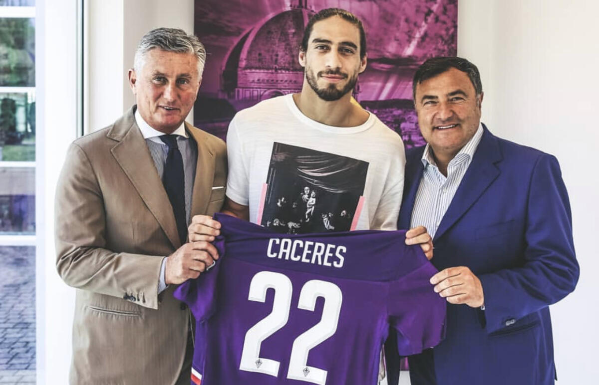 Ufficiale: Martin Caceres è un nuovo calciatore della Fiorentina - 