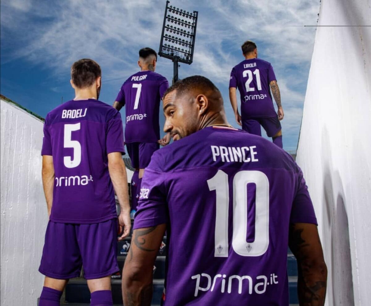 Comunicato Fiorentina: Prima.it é il Back-Shirt Sponsor della viola per la stagione 19/20 - 