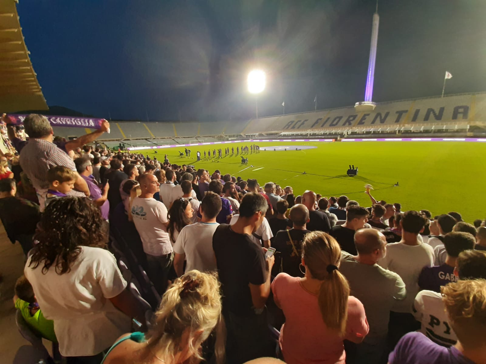(FOTO): la presentazione di Ribery al Franchi. Circa 12.000 presenti