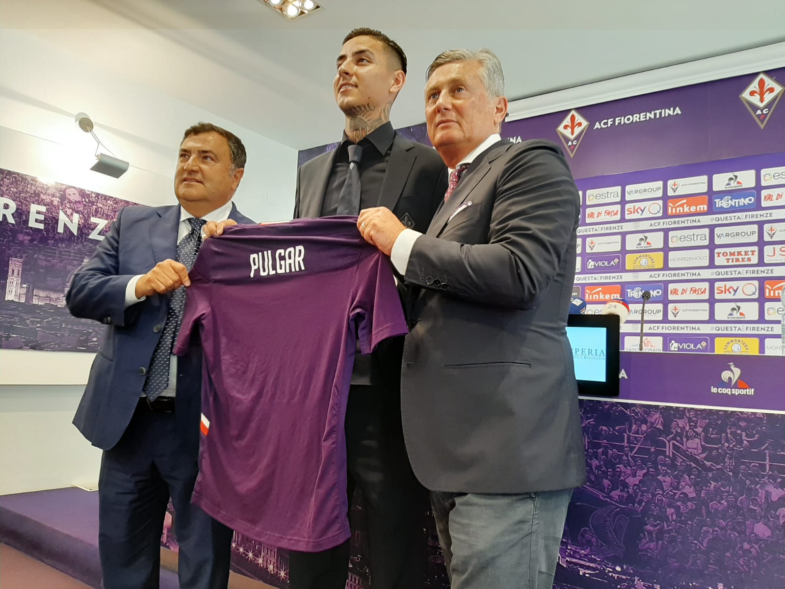 Pulgar: "Ho scelto il numero 7, della Fiorentina mi ha convinto il progetto. Pizarro e Badelj..."