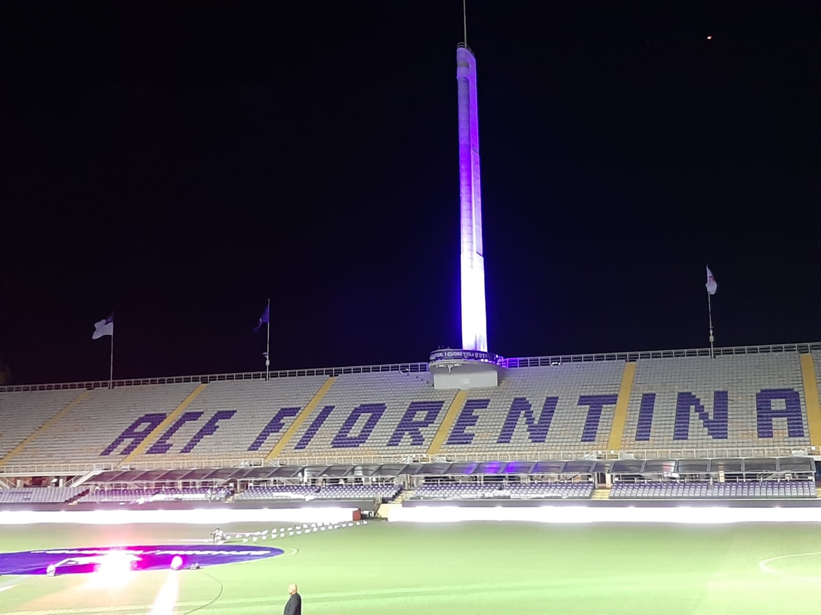 (FOTO): la presentazione di Ribery al Franchi. Circa 12.000 presenti