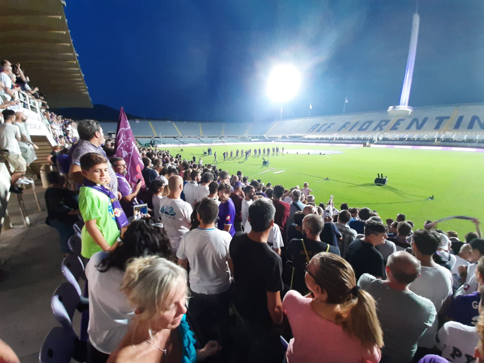 (FOTO): la presentazione di Ribery al Franchi. Circa 12.000 presenti