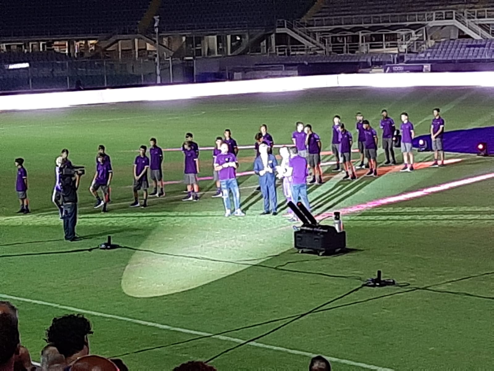 (FOTO): la presentazione di Ribery al Franchi. Circa 12.000 presenti