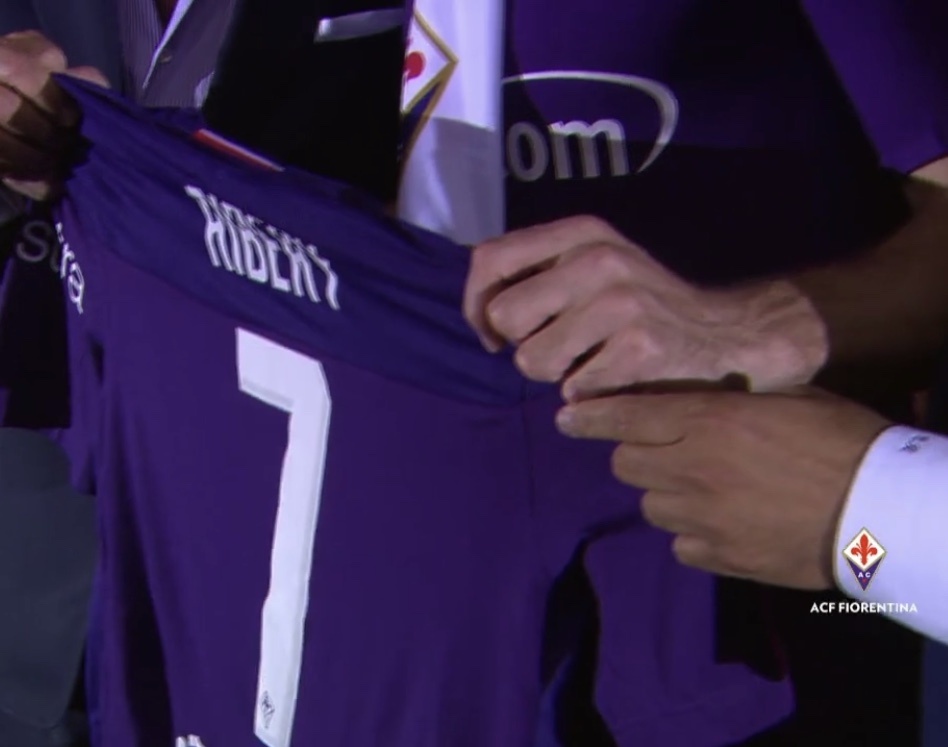 (FOTO): la presentazione di Ribery al Franchi. Circa 12.000 presenti