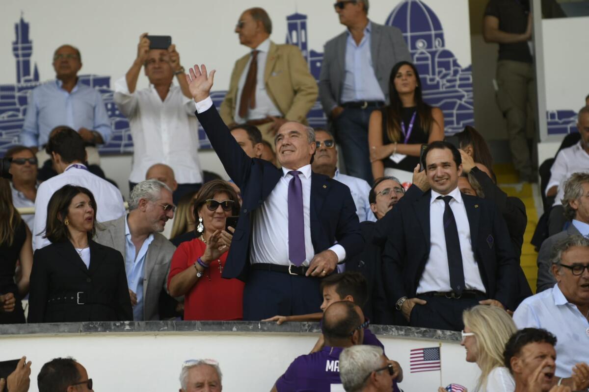 Per Commisso oggi incontri istituzionali per lo stadio. Forse incontrerà anche il ministro Franceschini - Firenze, stadio A.Franchi, 14.09.2019, Fiorentina-Juventus, foto Fiorenzo Sernacchioli. Copyright Labaroviola.com, Commisso