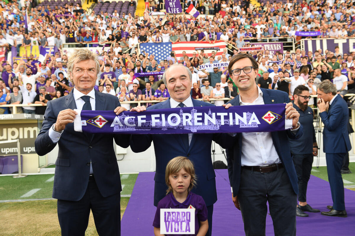 Rai, accordo raggiunto, il nuovo centro sportivo della Fiorentina sarà a Bagno a Ripoli. Via libera della regione - Firenze, stadio Franchi, 06/06/2019, presentazione Rocco B. Commisso, foto Fiorenzo Sernacchioli. Copyright Labaroviola.com